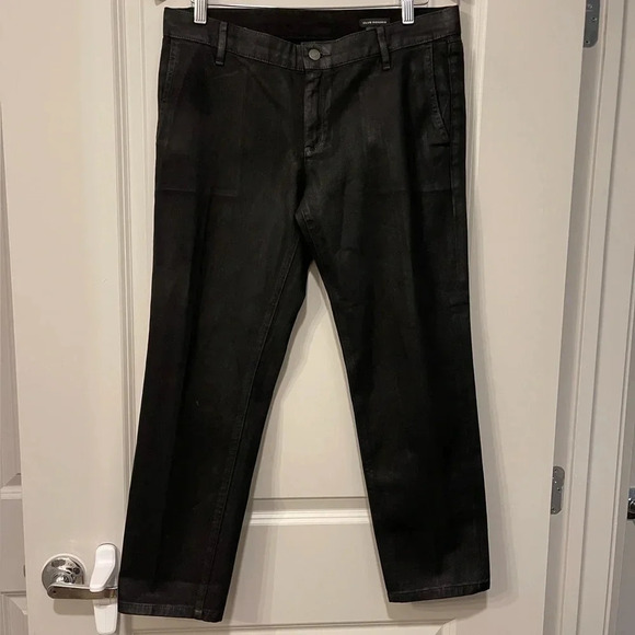 Club Monaco Denim - Club Monaco Wax Coated Black Jeans size 8
